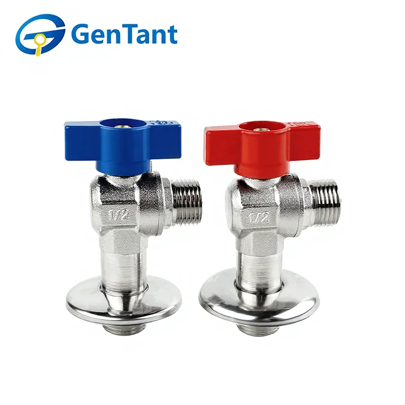 Verlengde gashoekkogelkraan